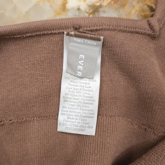 Everlane The Seamless Bra V Neckline Size XS/S - Picture 6 of 6